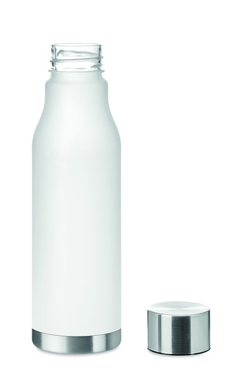 Láhev na pití z RPET, 600ml, bílá