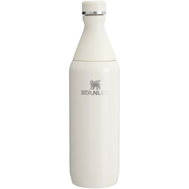Láhev na vodu 600 ml, krémová