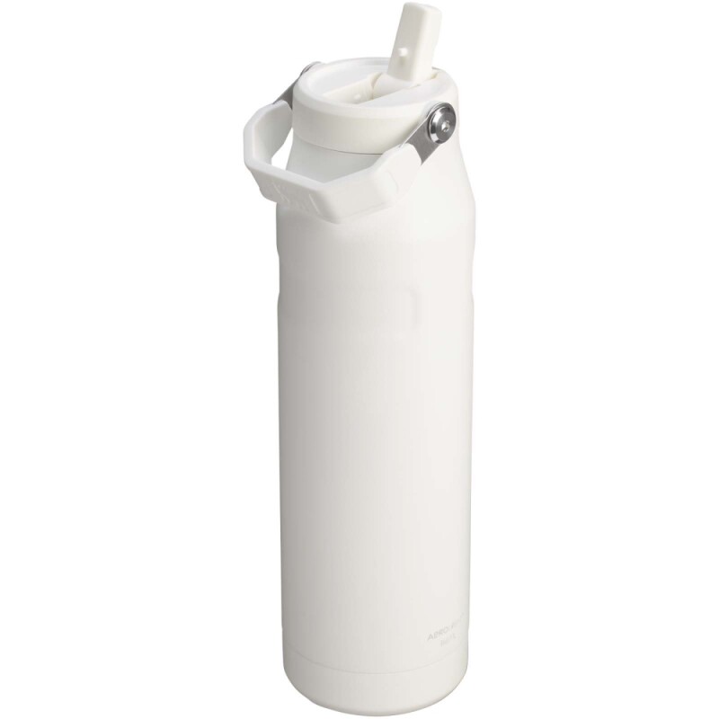 Láhev na vodu s výklopným brčkem 1,06 l, bílá