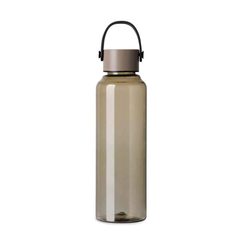 Láhev na vodu z RPET 550 ml, tmavě béžová