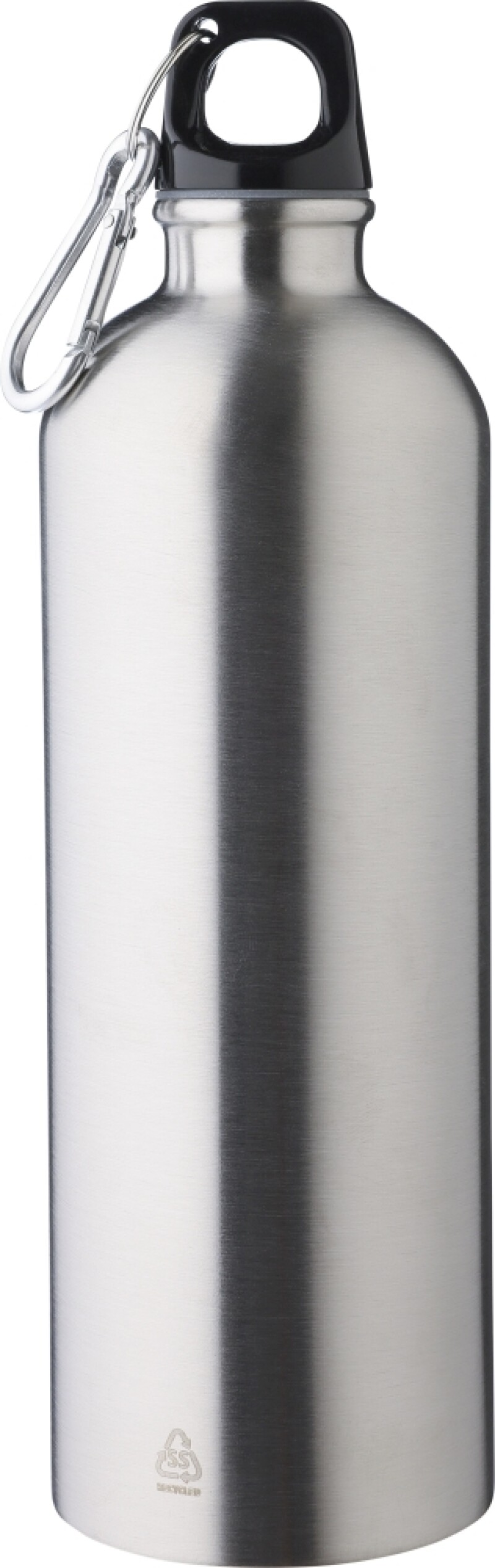 Láhev z recyklované nerezové oceli 750 ml, šedá
