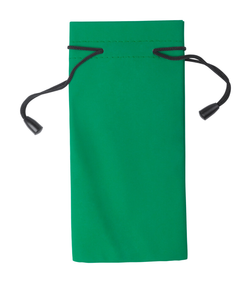 Látkový obal na brýle, zelený