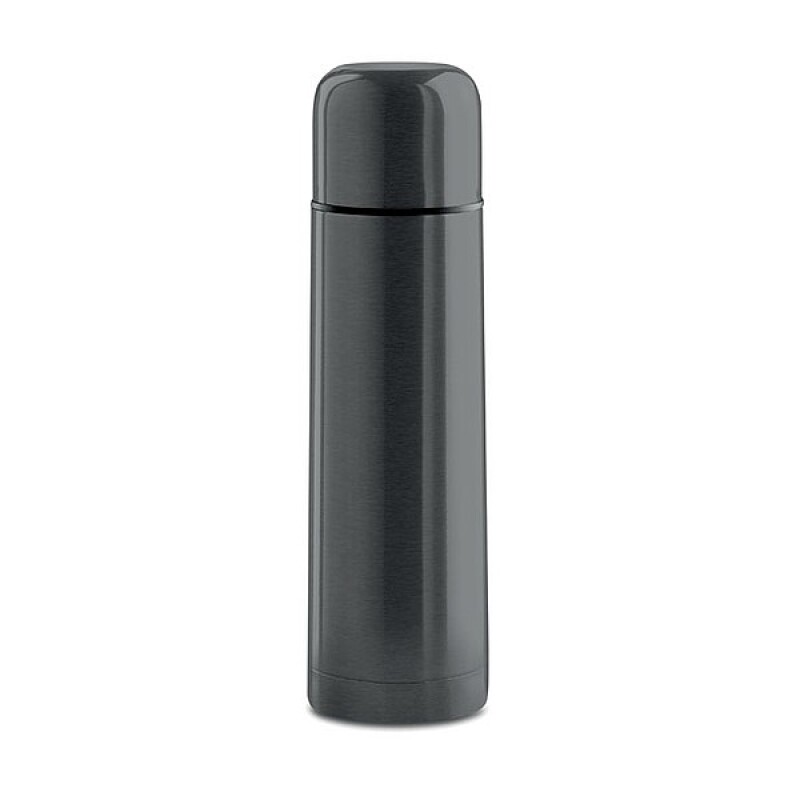Lesklá nerezová termoska, objem 500 ml, titanová
