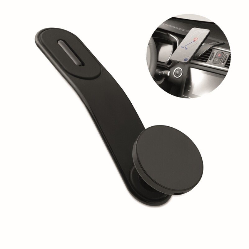 Magnetická 15W autonabíječka, černá