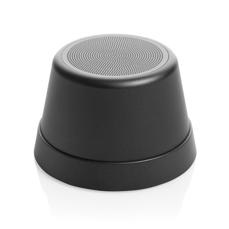Magnetický reproduktor RCS z recyklovaného hliníku 5W, černá