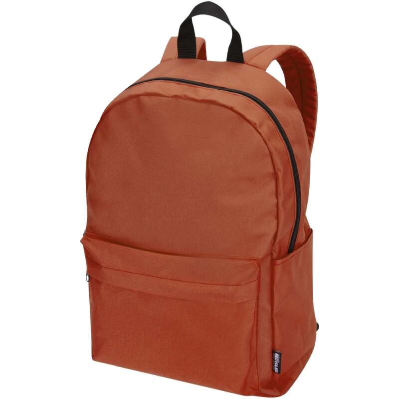 Městský batoh na notebook 14", středně oranžová