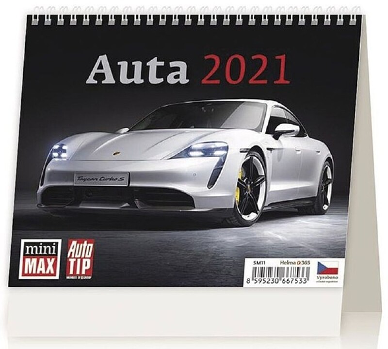MiniMax Auta 2027, stolní kalendář