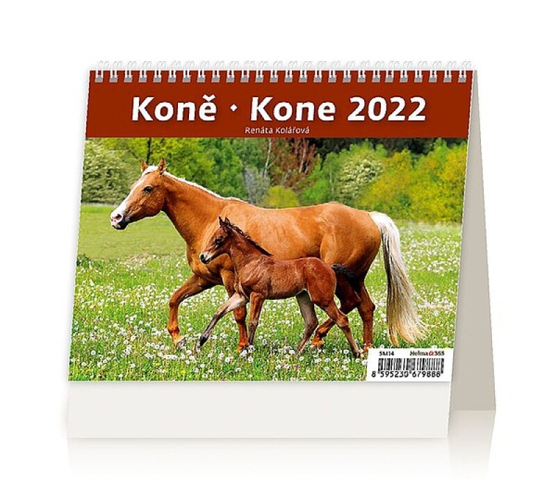 Minimax Koně 2027, stolní kalendář