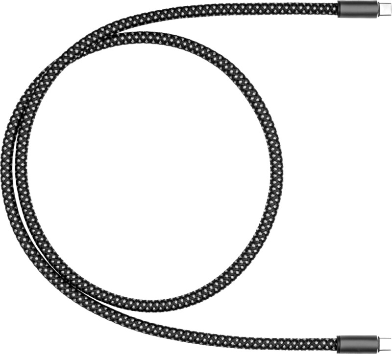 Nabíjecí a datový kabel Brandcharger, gun metal