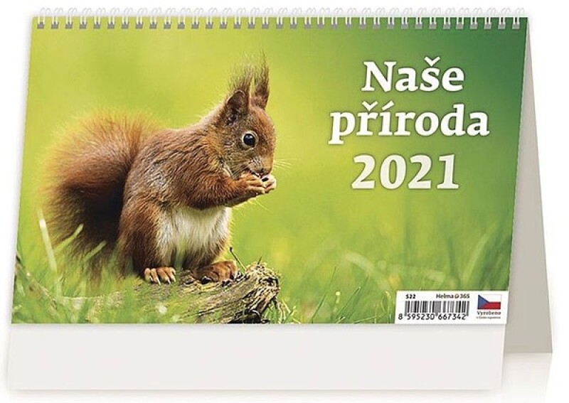 Naše příroda 2027, stolní kalendář