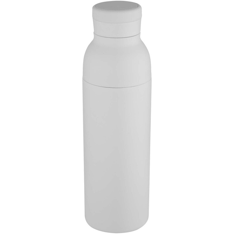 Nerezová láhev na vodu s vakuovou izolací 650 ml, bílá