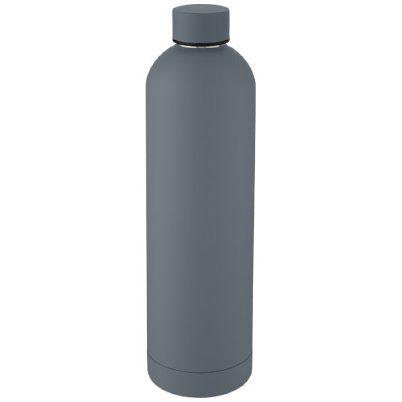 Nerezová termo láhev, 1l, šedá