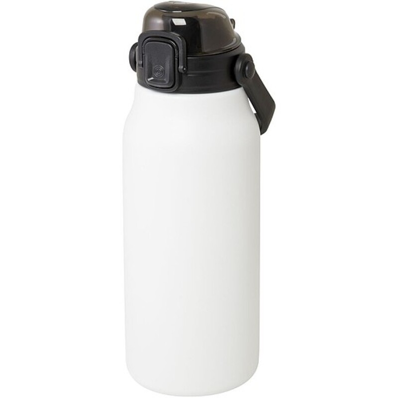 Nerezová termoláhev na pití z recyklované nerezové oceli, 500ml, černá