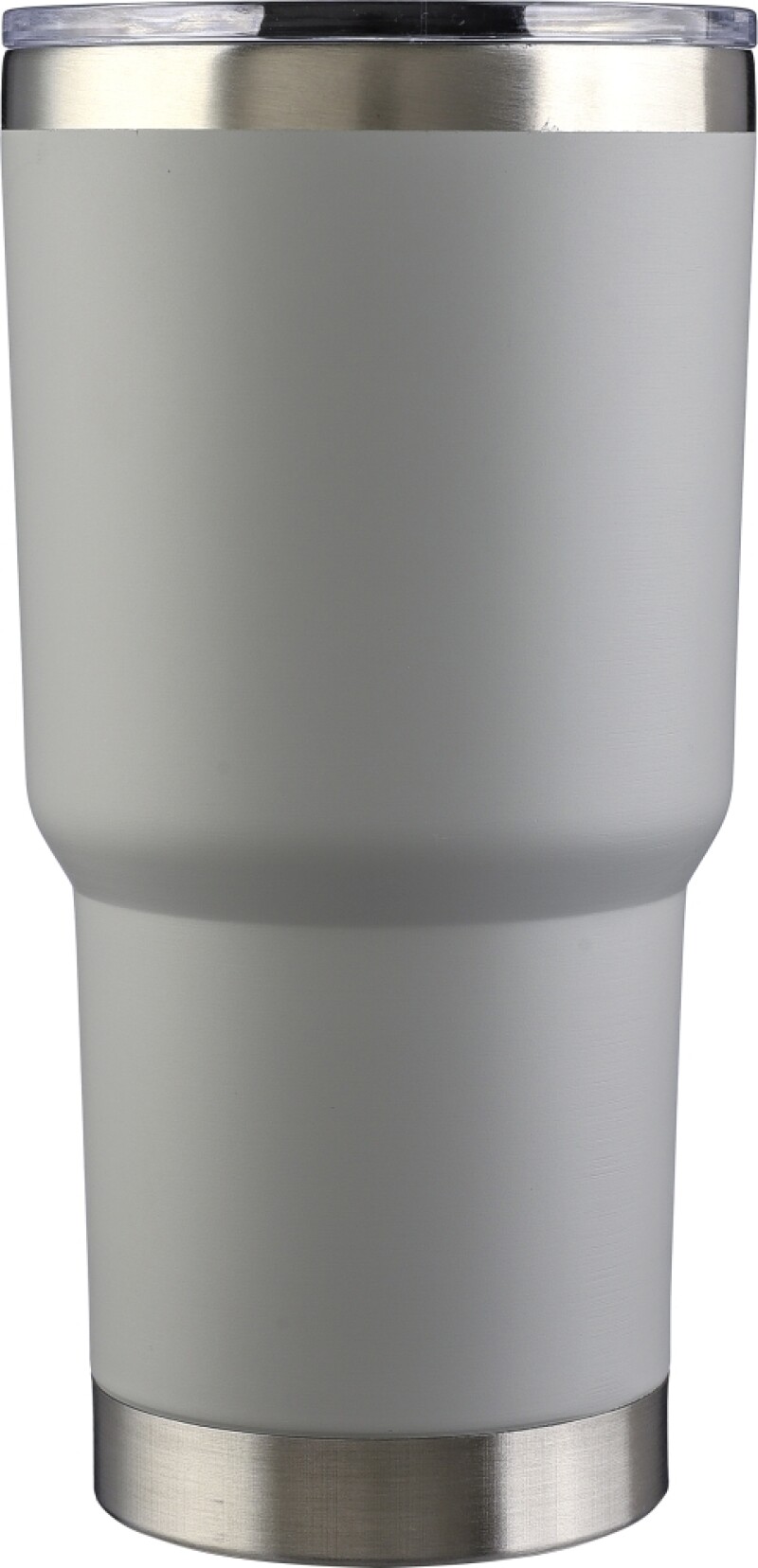 Nerezový dvoustěnný termohrnek 590 ml, šedá