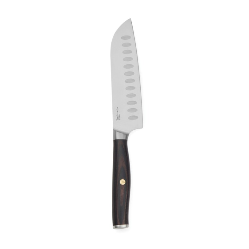 Nůž santoku 14cm z RCS recyklované oceli, černá