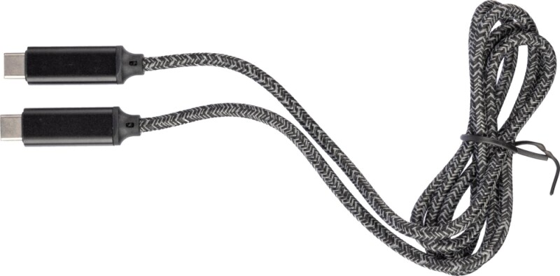 Nylonový nabíjecí kabel 65W, bílá