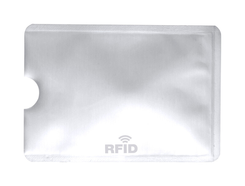 Obal na kartu s RFID ochranou, bílý