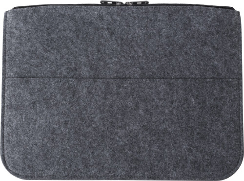 Obal na notebook z RPET plsti, šedý