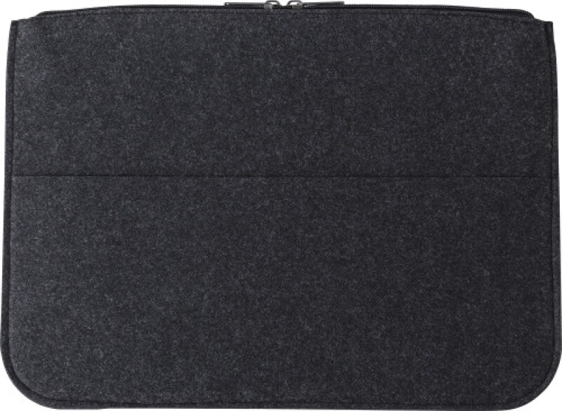Obal na notebook z RPET plsti, tmavě šedý