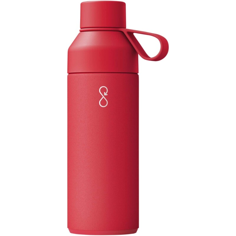 Ocean Bottle 500ml vakuově izolovaná láhev na vodu, červená