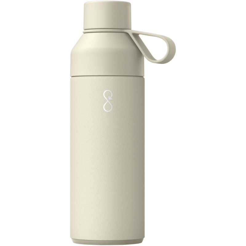 Ocean Bottle 500ml vakuově izolovaná láhev na vodu, světle krémová
