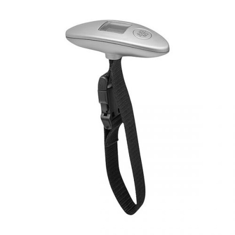 OFEN Digitální váha na zavazadlo, max. 40 kg, stříbrná
