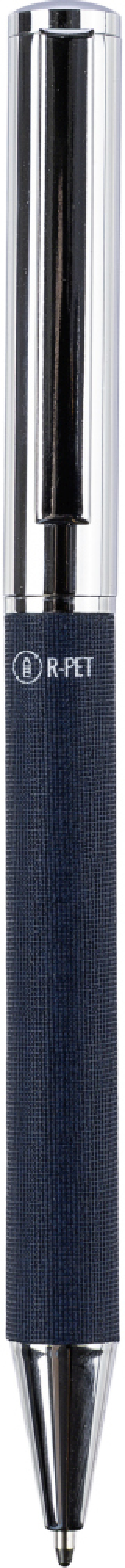 Otočná propiska z mosazi, modrá
