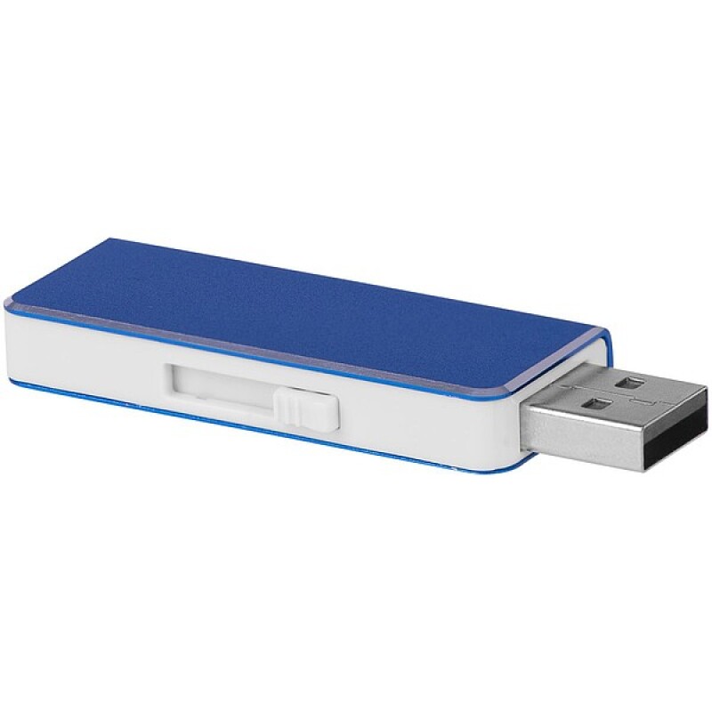 Otočný USB disk 16 GB, královská modrá