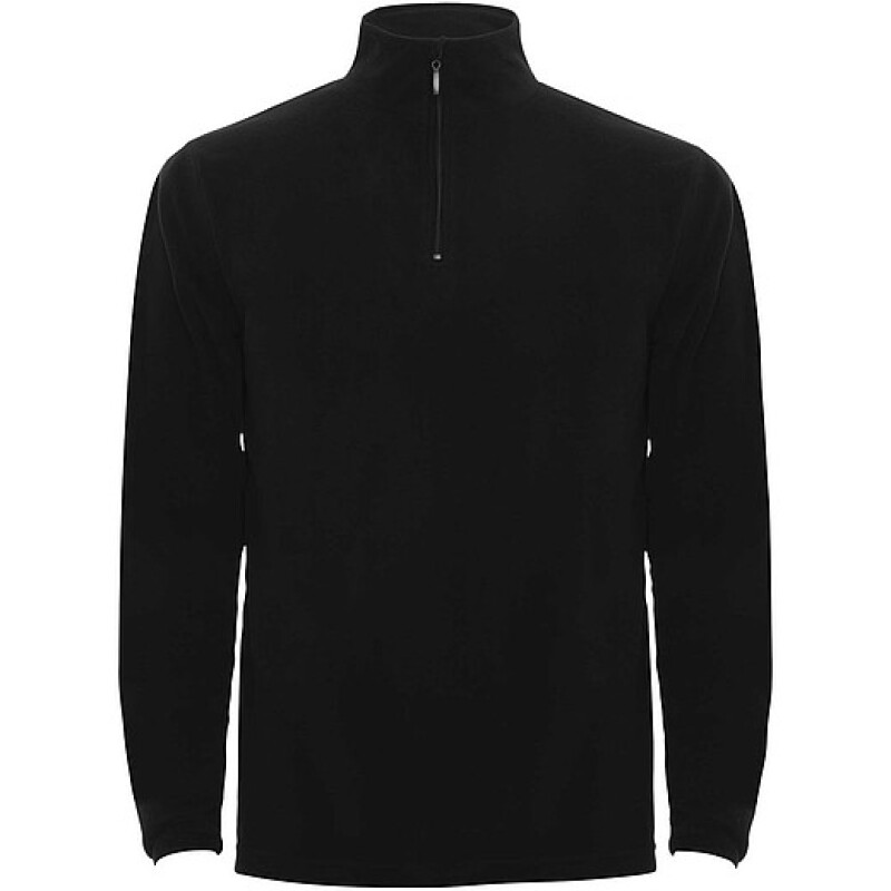Pánská fleecová bunda se čtvrtkovým zipem, ROLY HIMALAYA, černá, vel. 2XL