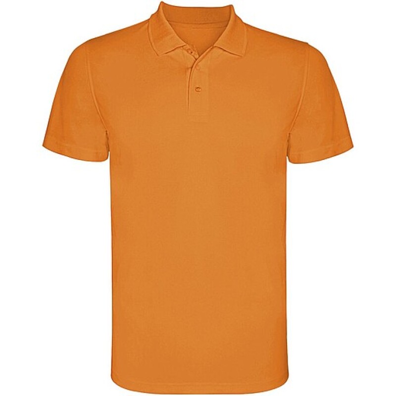 Pánská funkční polokošile s krátkým rukávem, ROLY MONZHA, oranžová, vel. XL
