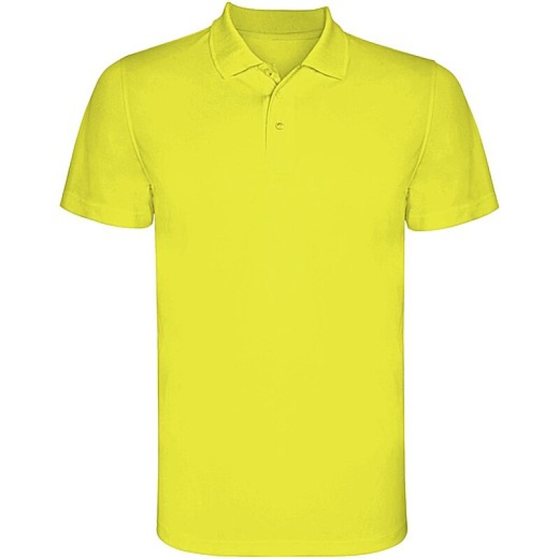 Pánská funkční polokošile s krátkým rukávem, ROLY MONZHA, žlutá, vel. XL