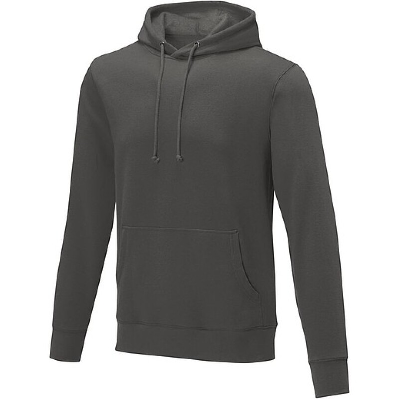 Pánská mikina s kapucí Elevate CHARON, tmavě šedá, vel. L