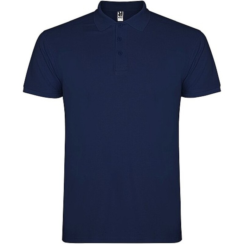 Pánská polokošile s krátkým rukávem, ROLY STAR, navy, vel. M