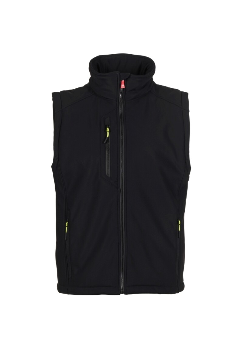 Pánská softshellová vesta PAYPER CREEK PAD VEST ULTRALITE, černá, XL