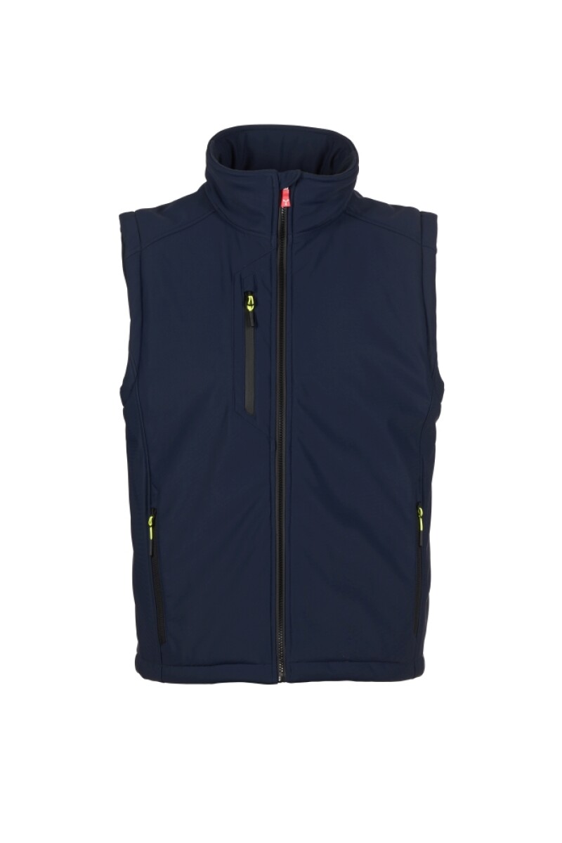 Pánská softshellová vesta PAYPER CREEK PAD VEST ULTRALITE, námořní modrá, XXS