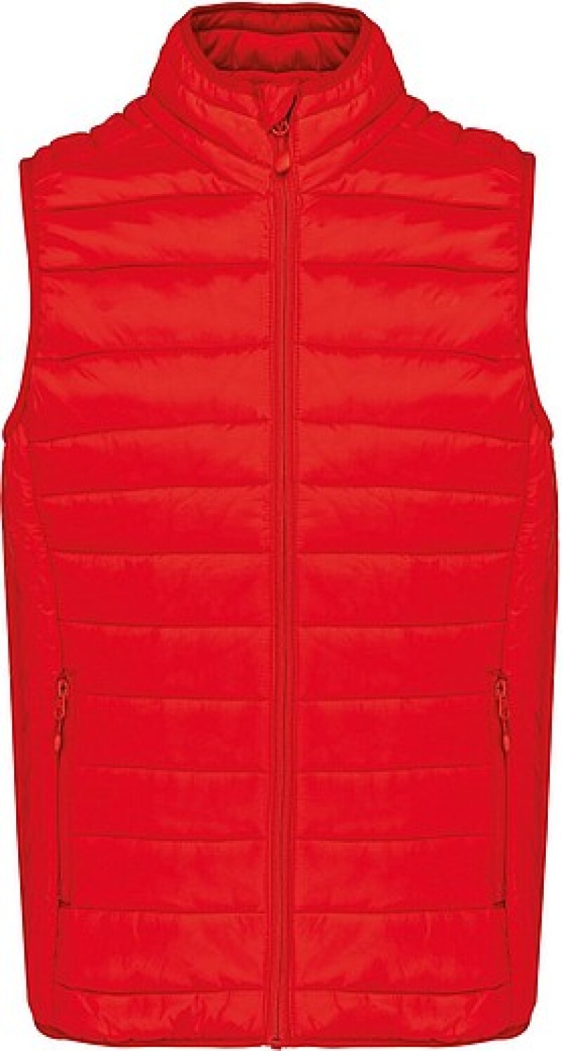Pánská vesta KARIBAN, červená, 4XL
