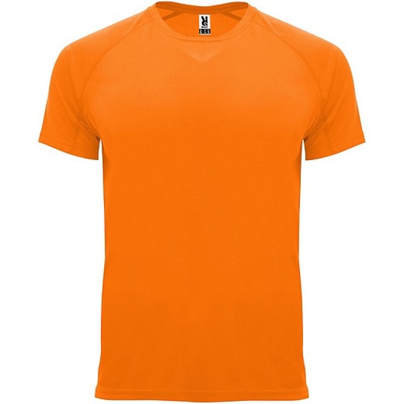 Pánské funkční tričko s krátkým rukávem, ROLY BAHRAIN, oranžová, vel. 2XL