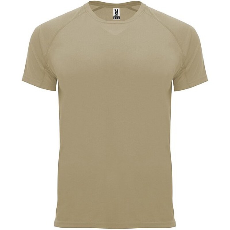 Pánské funkční tričko s krátkým rukávem, ROLY BAHRAIN, světle hnědá, vel. 3XL