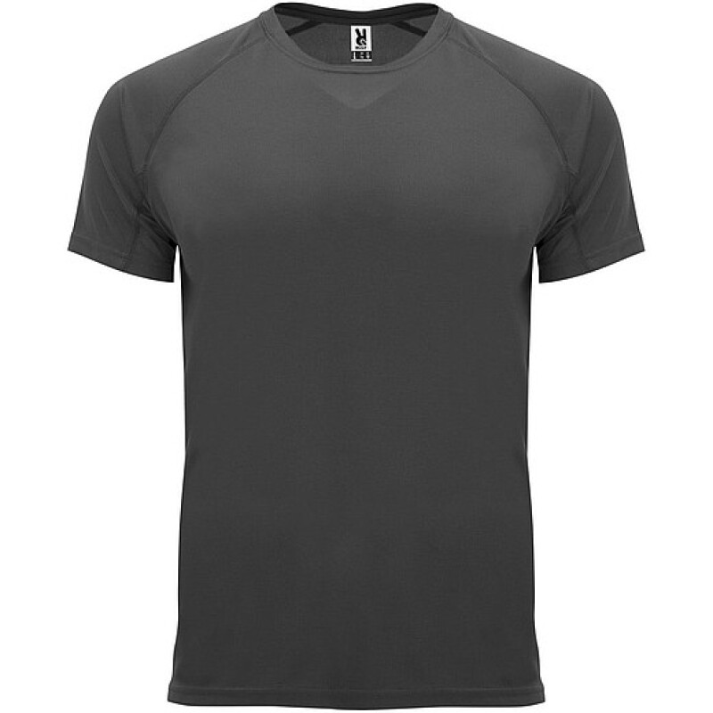 Pánské funkční tričko s krátkým rukávem, ROLY BAHRAIN, tmavě šedá, vel. 3XL