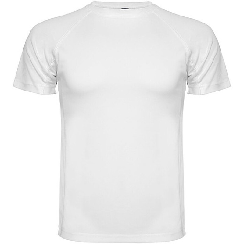 Pánské funkční tričko s krátkým rukávem, ROLY MONTECARLO, bílá, vel. 2XL