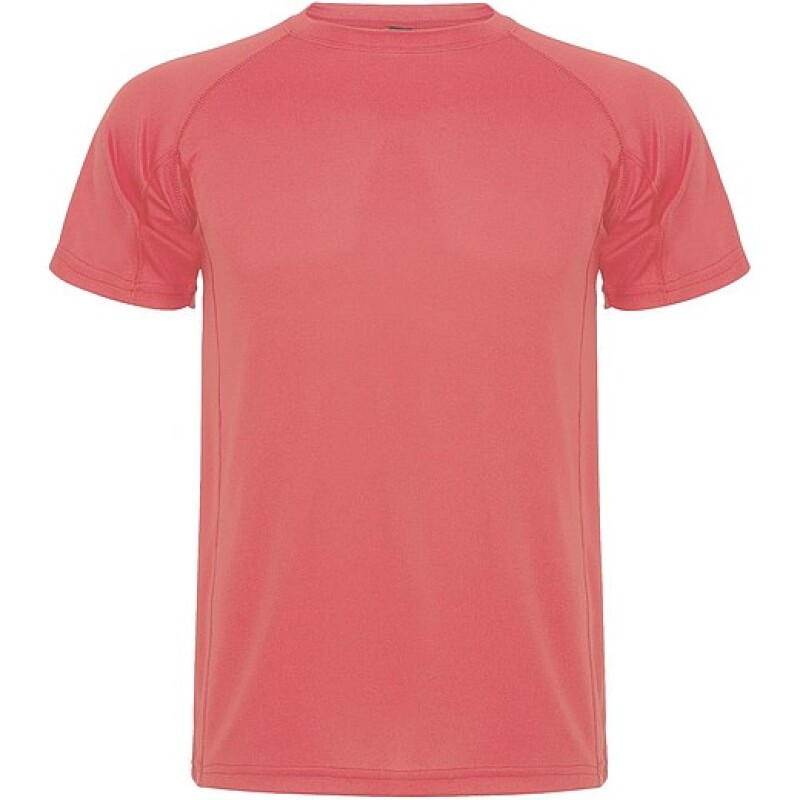 Pánské funkční tričko s krátkým rukávem, ROLY MONTECARLO, korálově červená, vel. 2XL