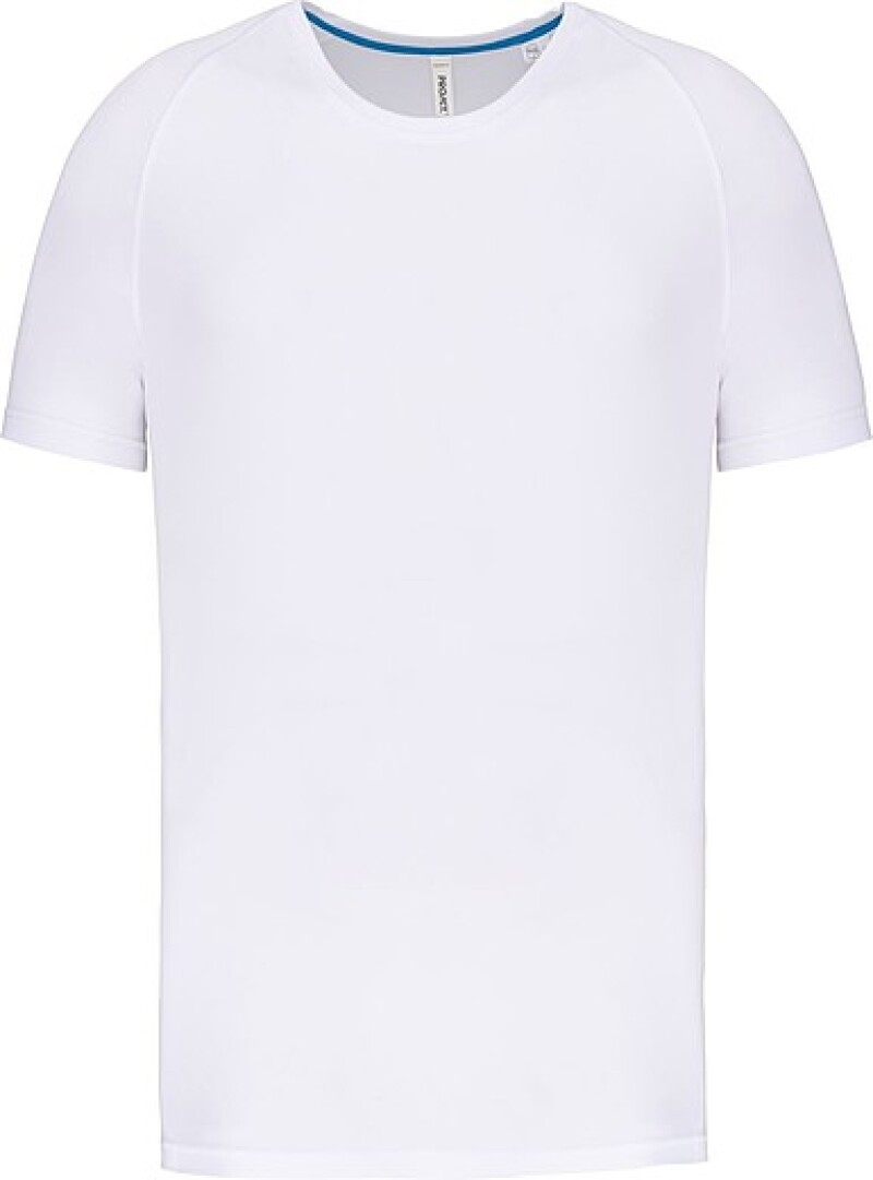Pánské sportovní triko KARIBAN 130g, bílá, XS