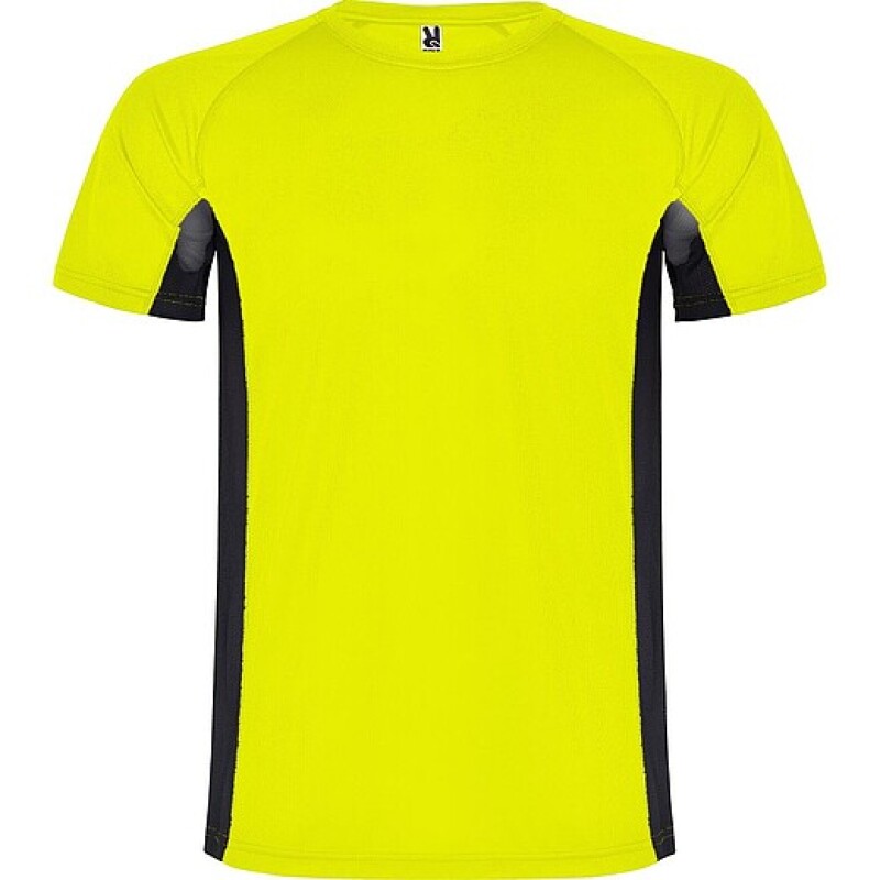 Pánské tričko Roly Shanghai, fluorescenční žlutá, velikost 2XL