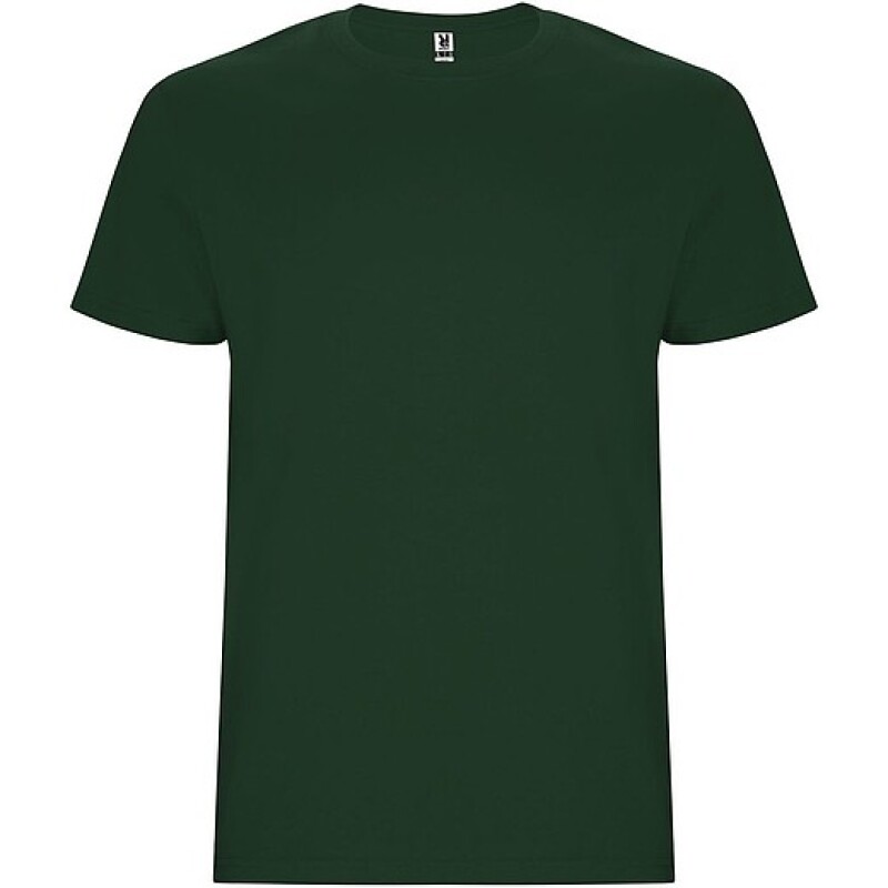 Pánské tričko s krátkým rukávem, ROLY STAFFORD, tmavě zelená, vel. 3XL