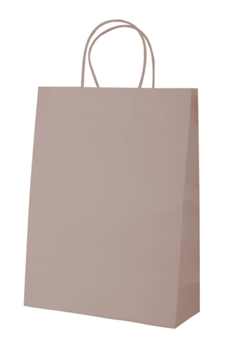 PARIALA Papírová taška s kroucenými uchy, 24 x 10 x 31 cm, hnědá