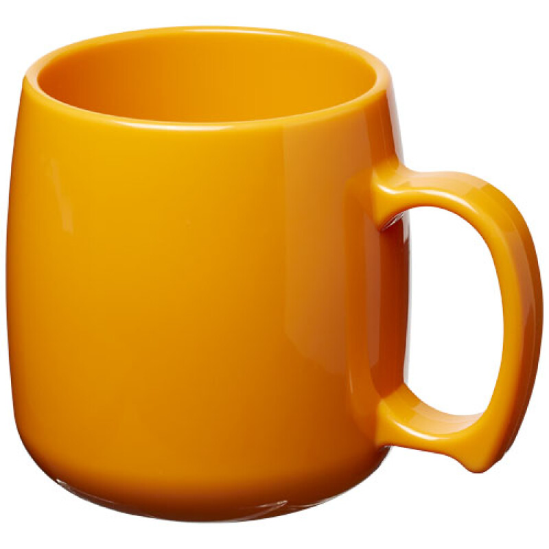 Plastový hrnek, 300ml, oranžový