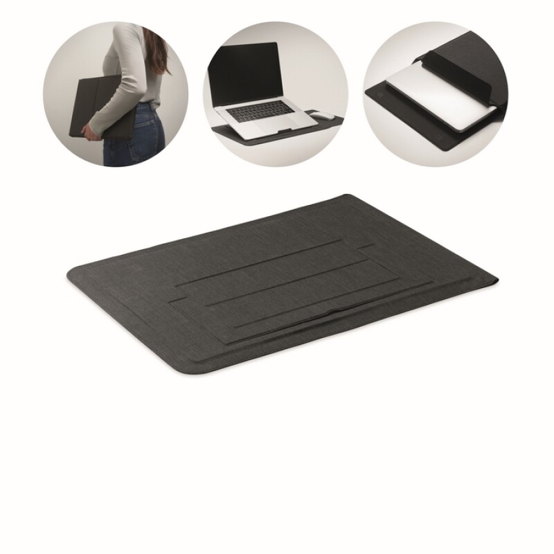 Plstěný 16" obal na notebook, černá