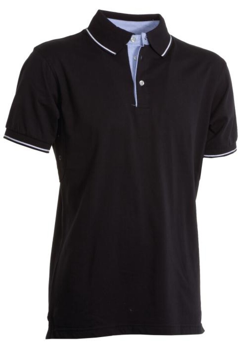 Polokošile PAYPER CAMBRIDGE černá, bílá XL