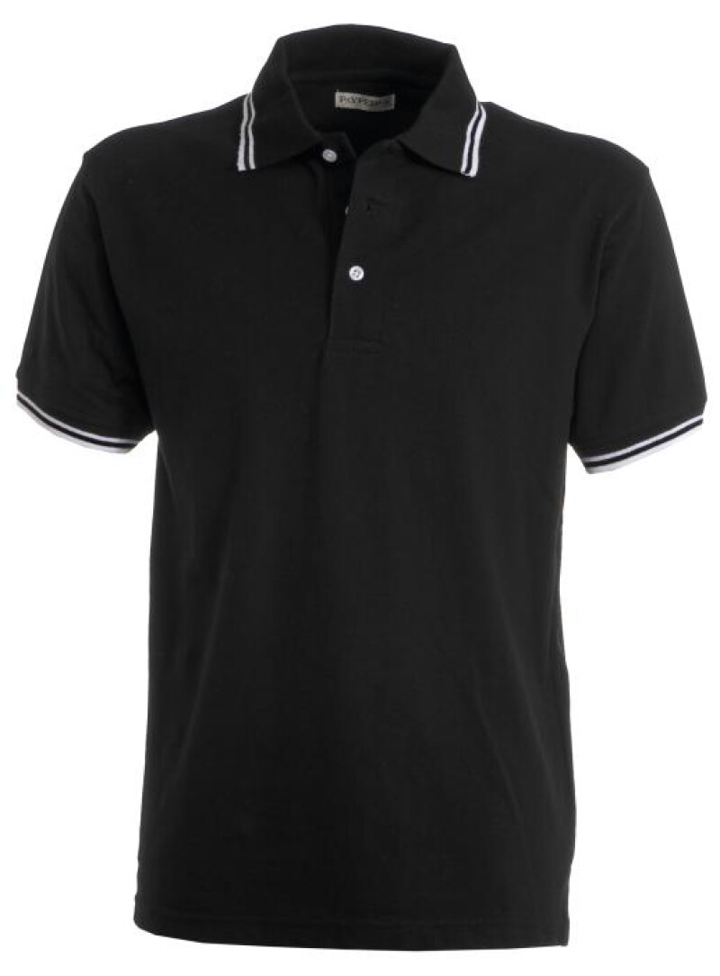 Polokošile PAYPER SKIPPER černá, bílá XXXL