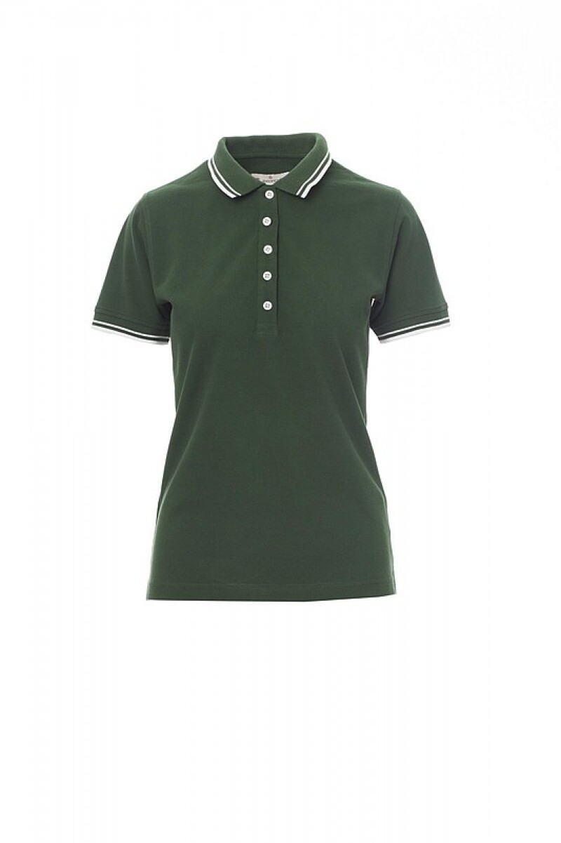 Polokošile PAYPER SKIPPER LADY tm. zelená/bílá XL